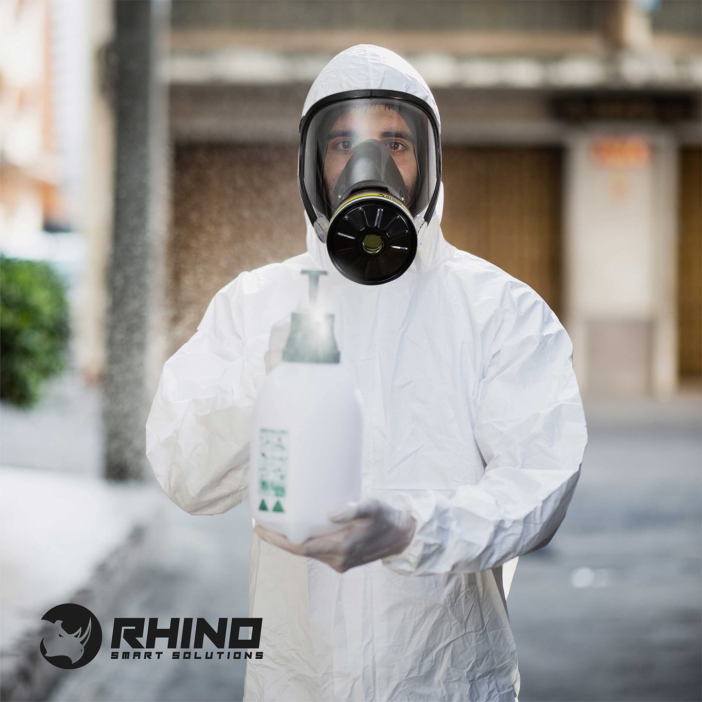 Máscara de Gas Completa Respirador RHINO RH-7011B